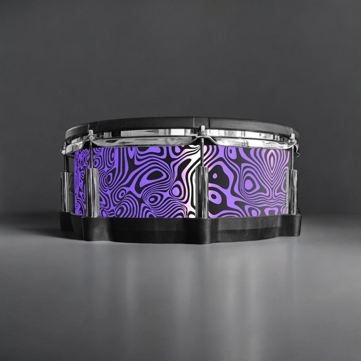 Psychedelic Swirl Drum Wrap