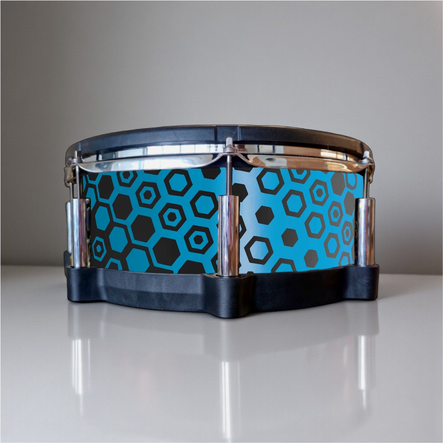 Hexagonal Fade Drum Wrap
