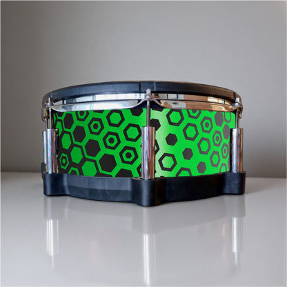 Hexagonal Fade Drum Wrap