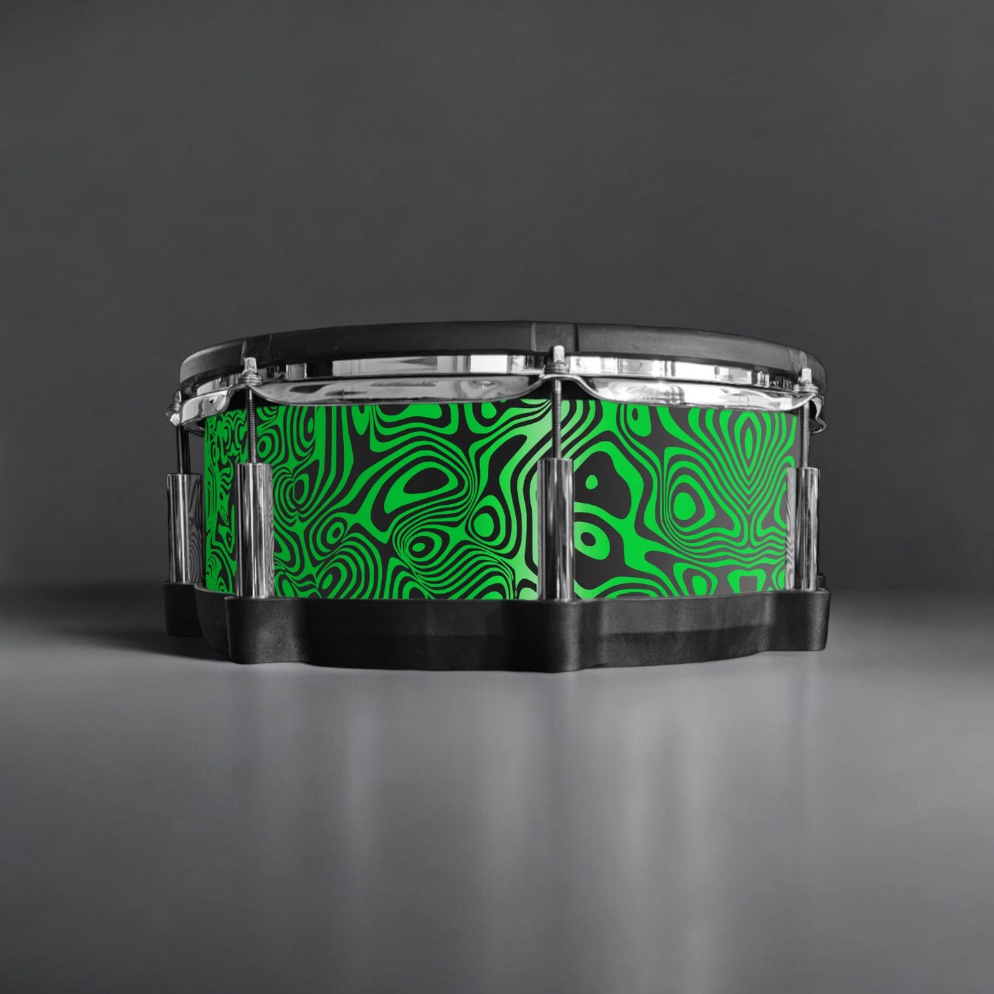 Psychedelic Swirl Drum Wrap