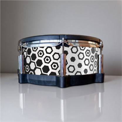 Hexagonal Fade Drum Wrap