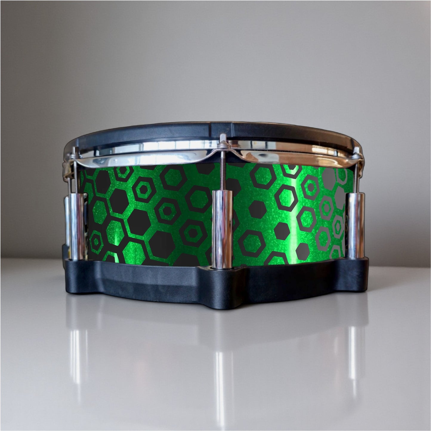 Hexagonal Fade Drum Wrap