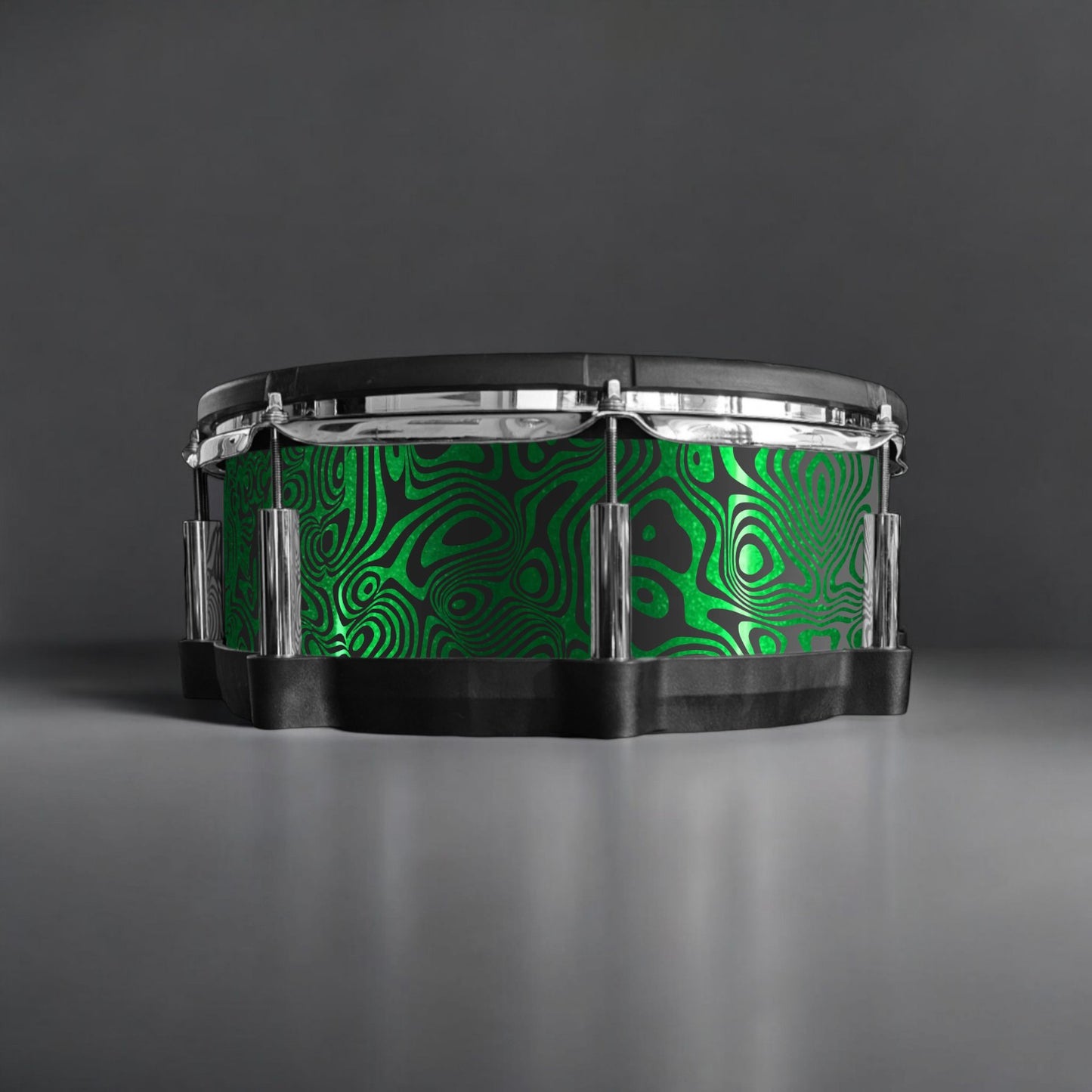 Psychedelic Swirl Drum Wrap