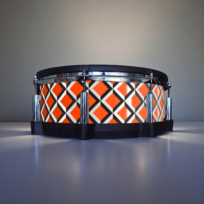 3D Tile Drum Wrap (White Base)