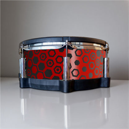 Hexagonal Fade Drum Wrap