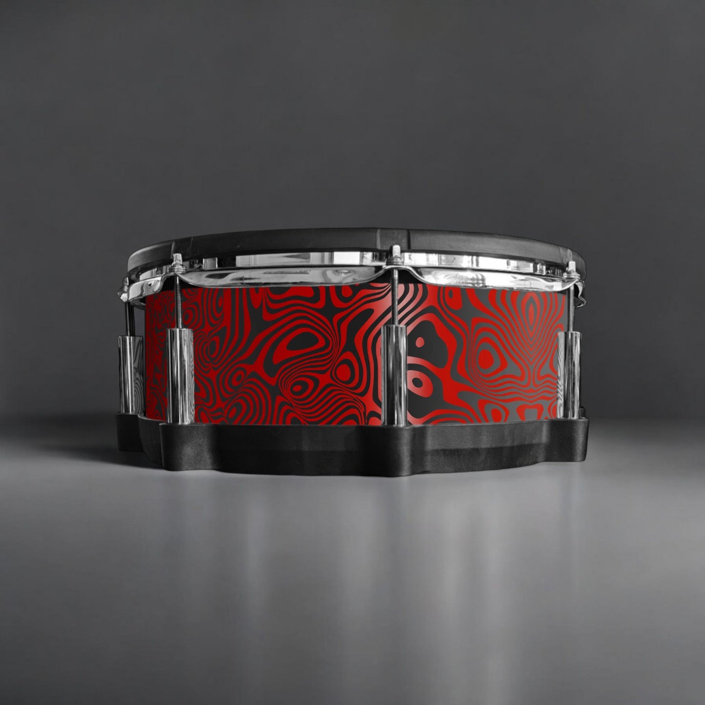 Psychedelic Swirl Drum Wrap