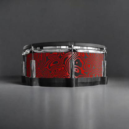 Psychedelic Swirl Drum Wrap