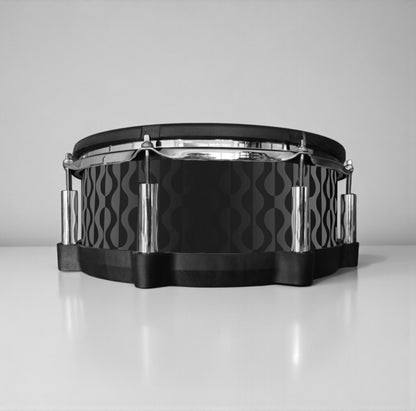 Negative Circles Drum Wrap