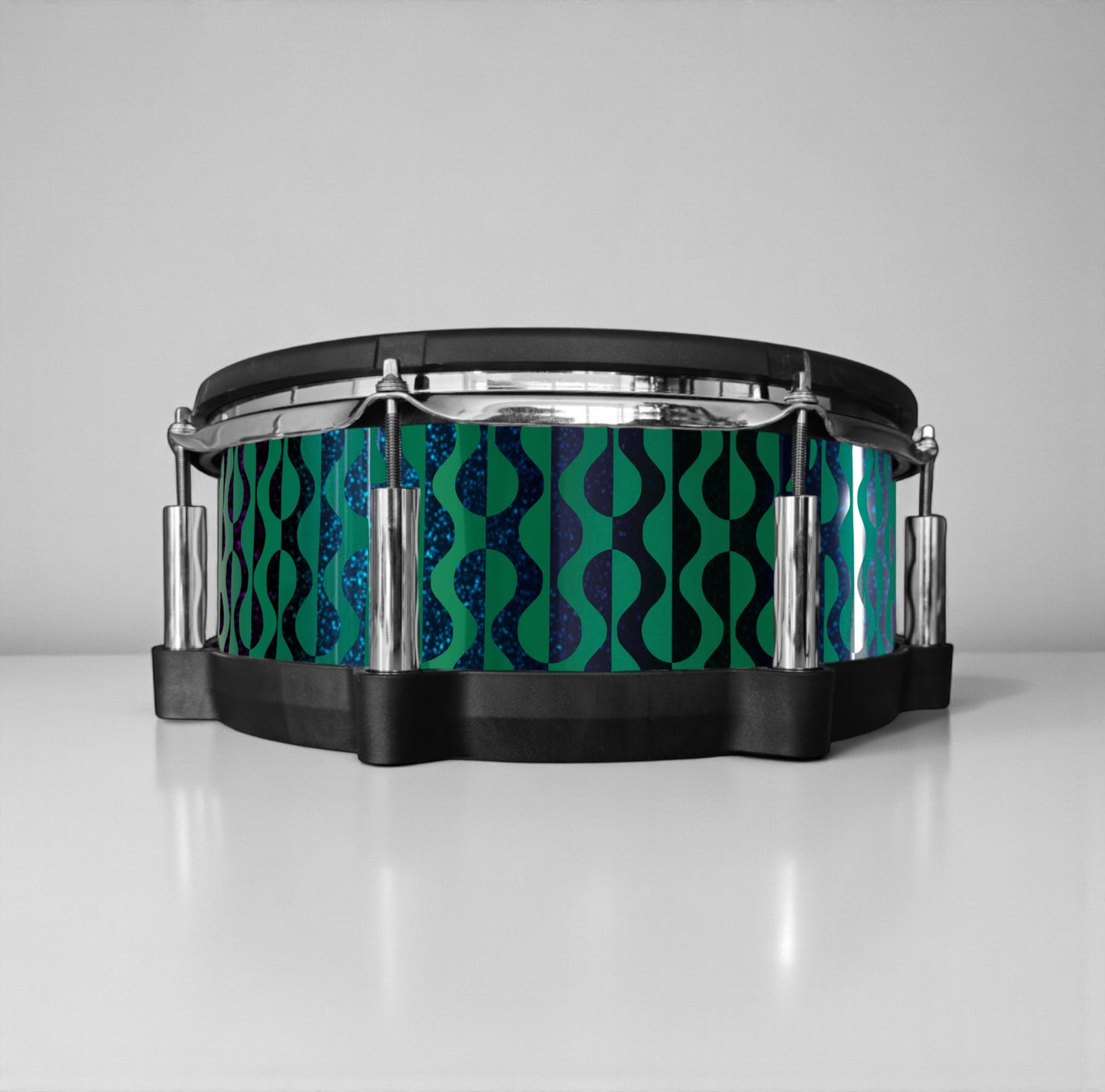 Negative Circles Drum Wrap