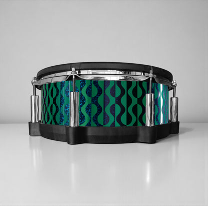 Negative Circles Drum Wrap