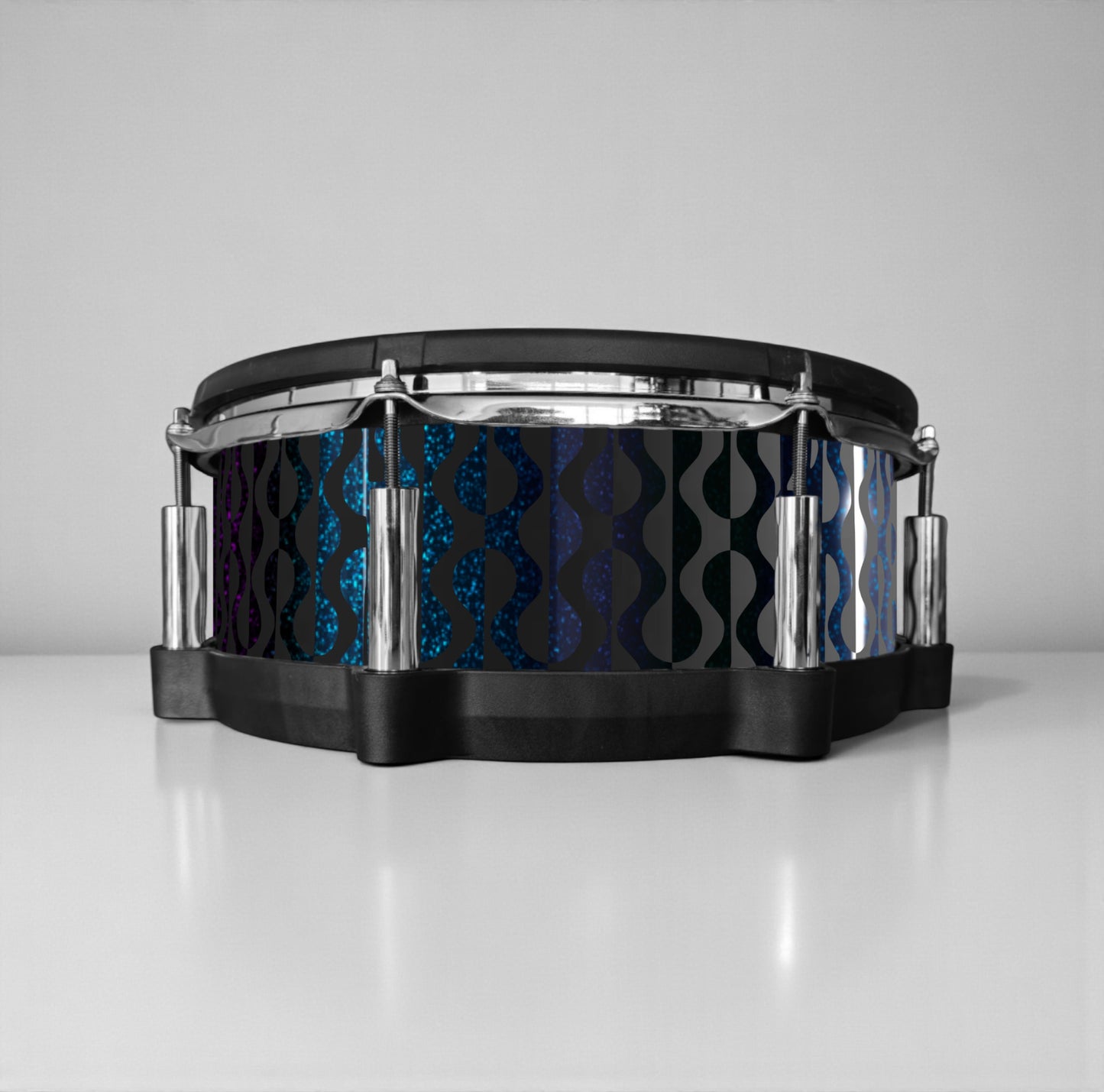 Negative Circles Drum Wrap