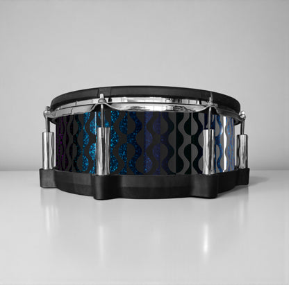 Negative Circles Drum Wrap