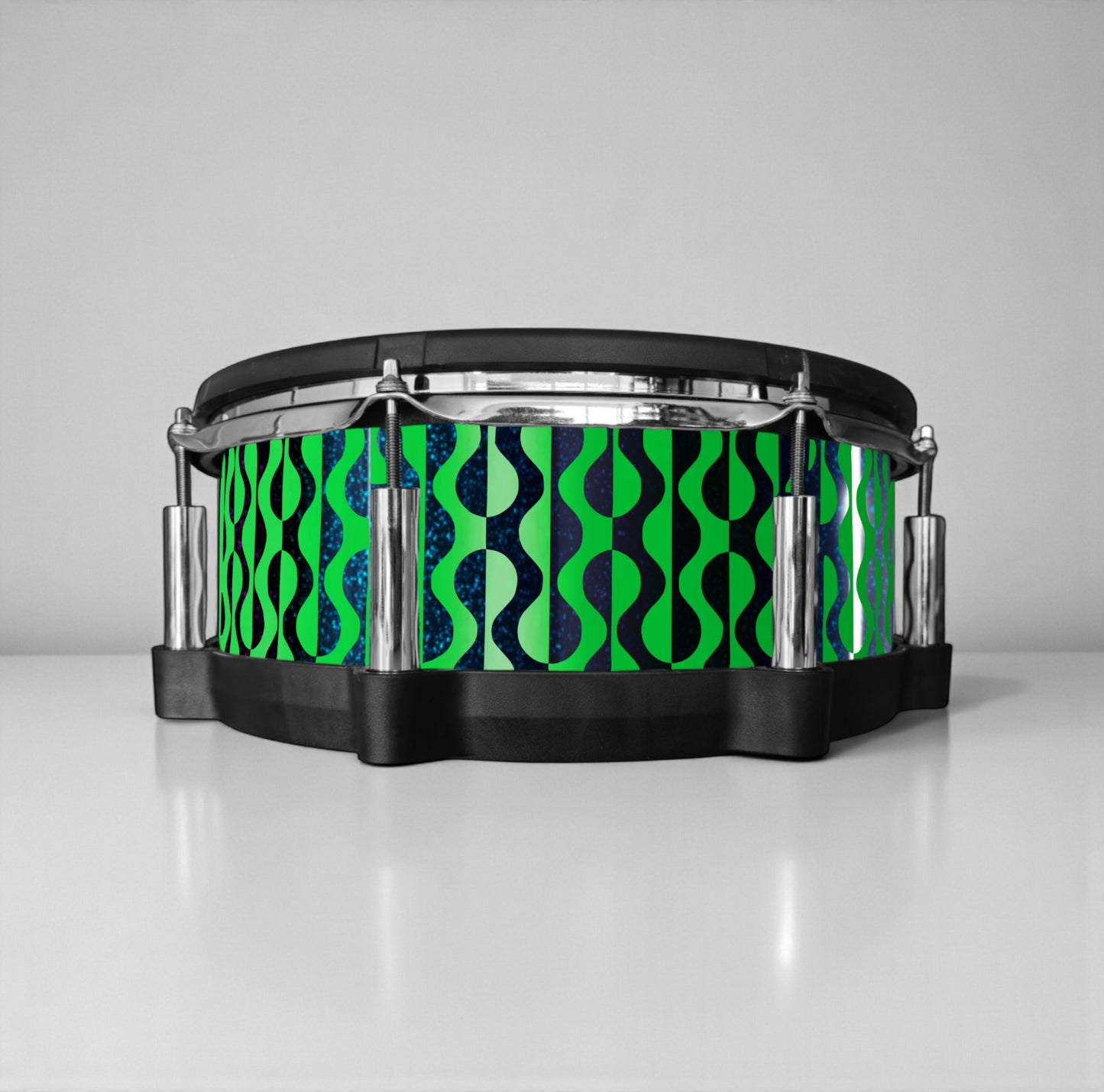 Negative Circles Drum Wrap