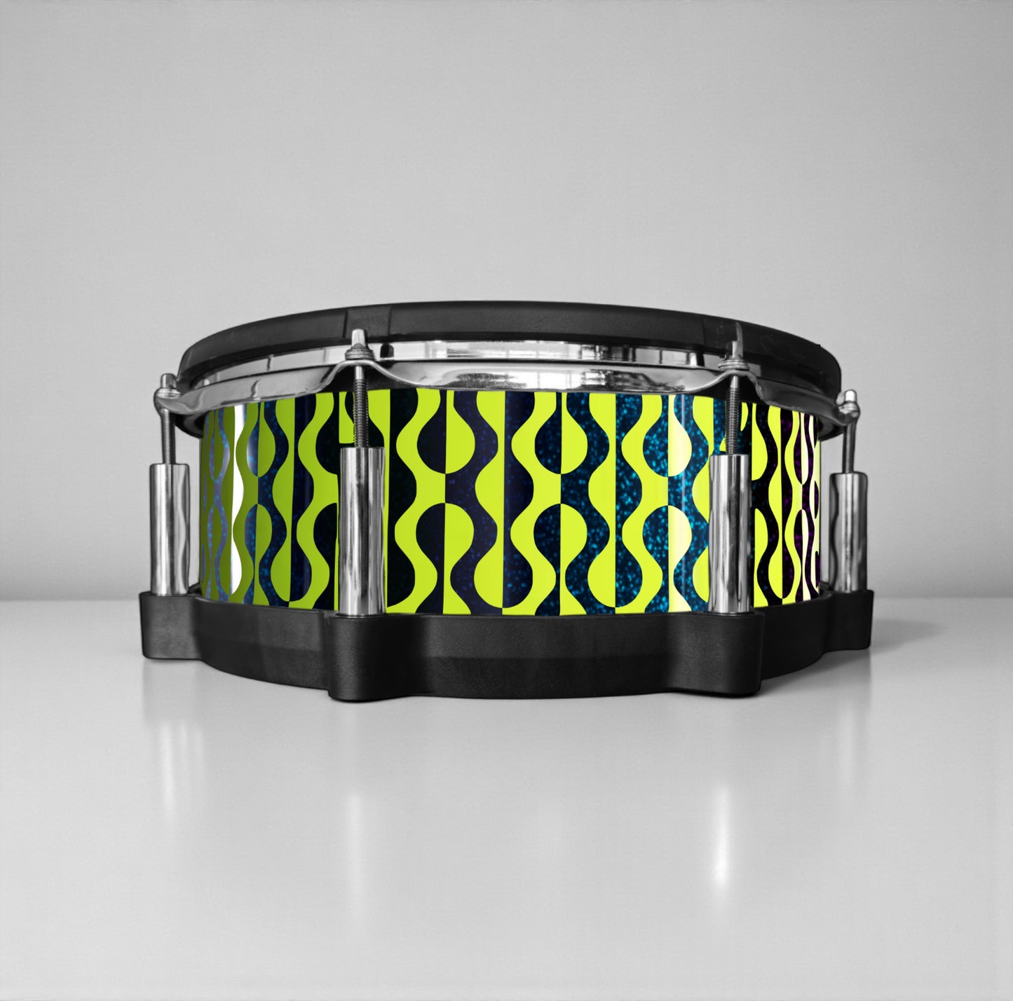 Negative Circles Drum Wrap