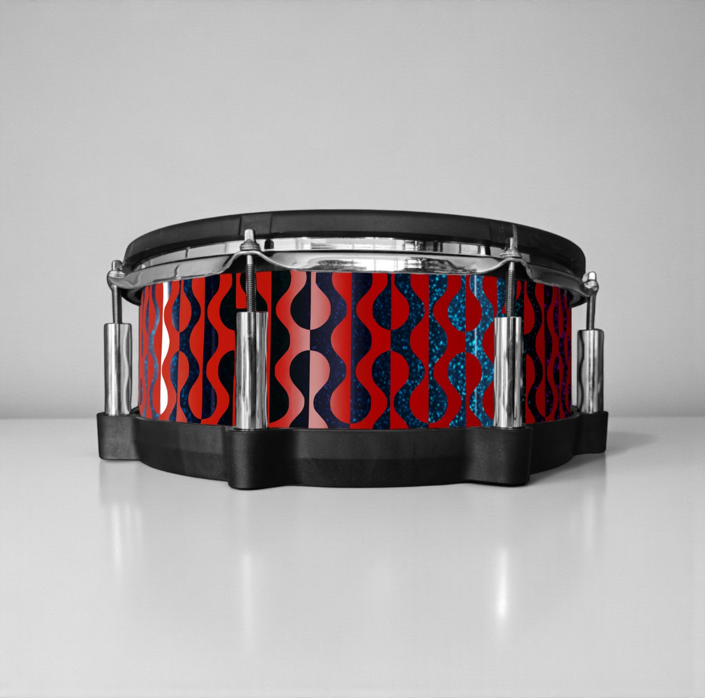 Negative Circles Drum Wrap