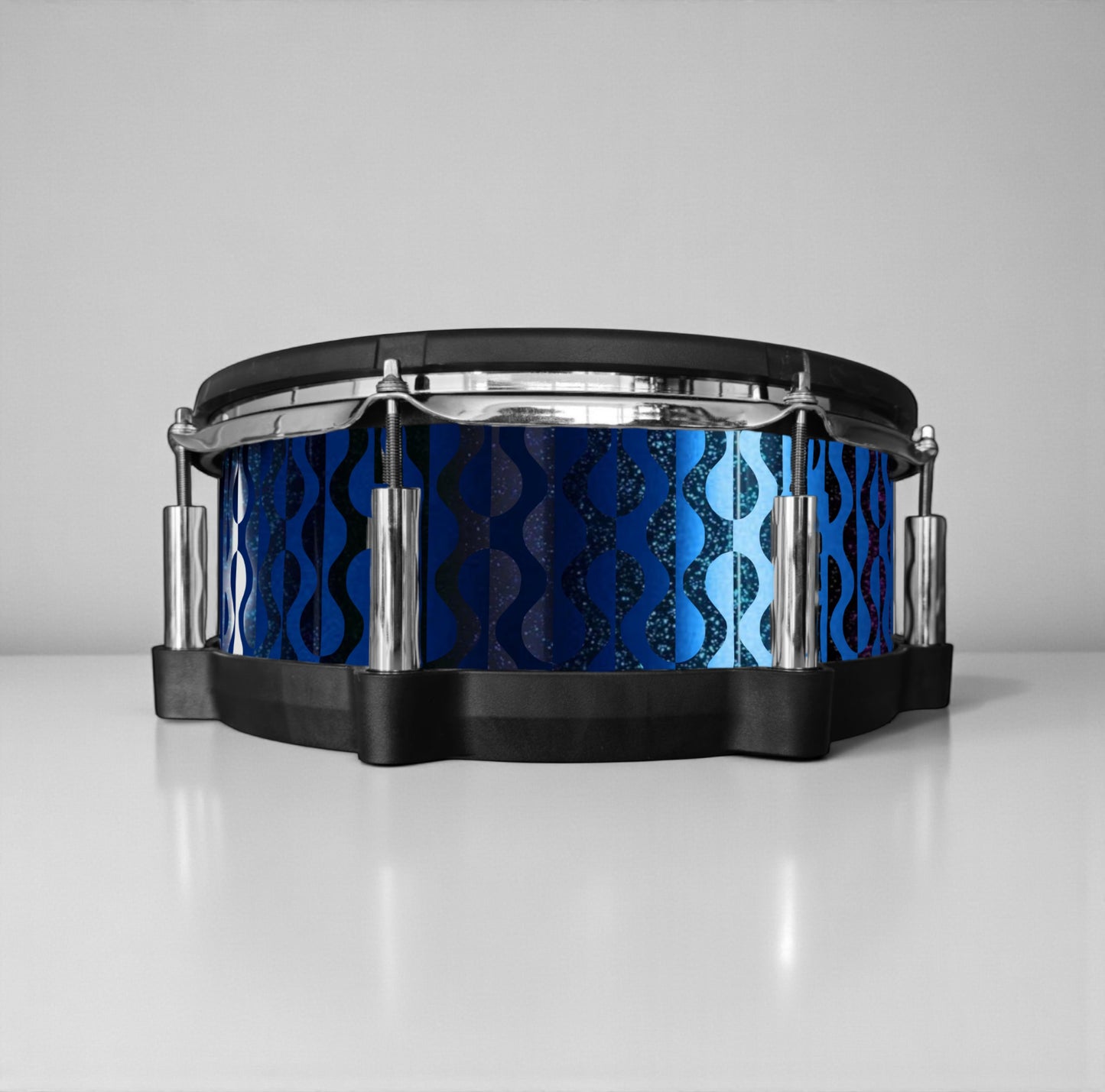 Negative Circles Drum Wrap