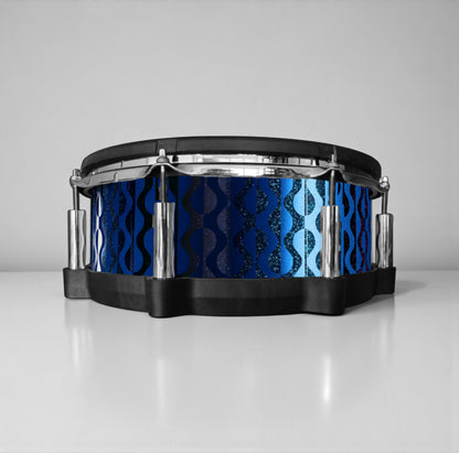 Negative Circles Drum Wrap