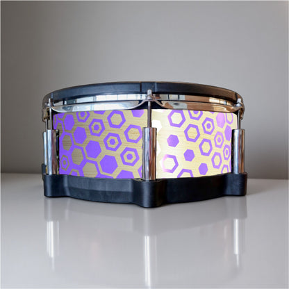 Hexagonal Fade Drum Wrap