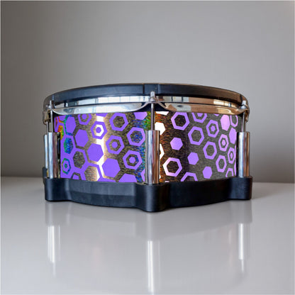 Hexagonal Fade Drum Wrap