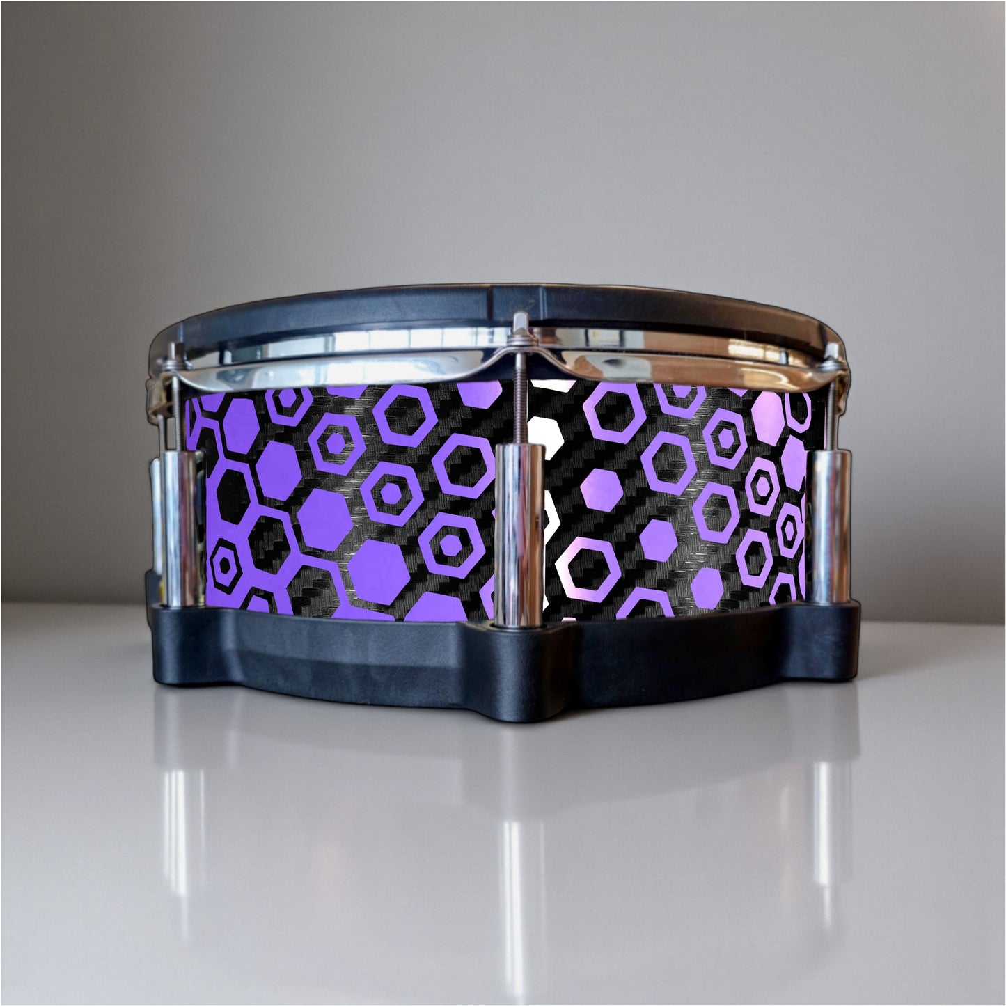 Hexagonal Fade Drum Wrap