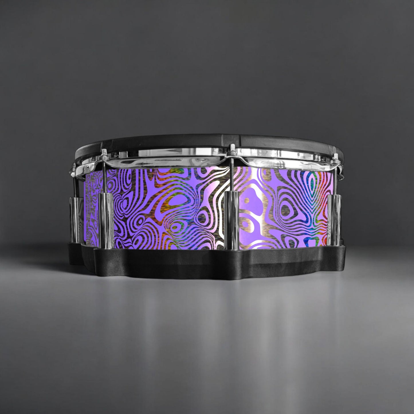 Psychedelic Swirl Drum Wrap