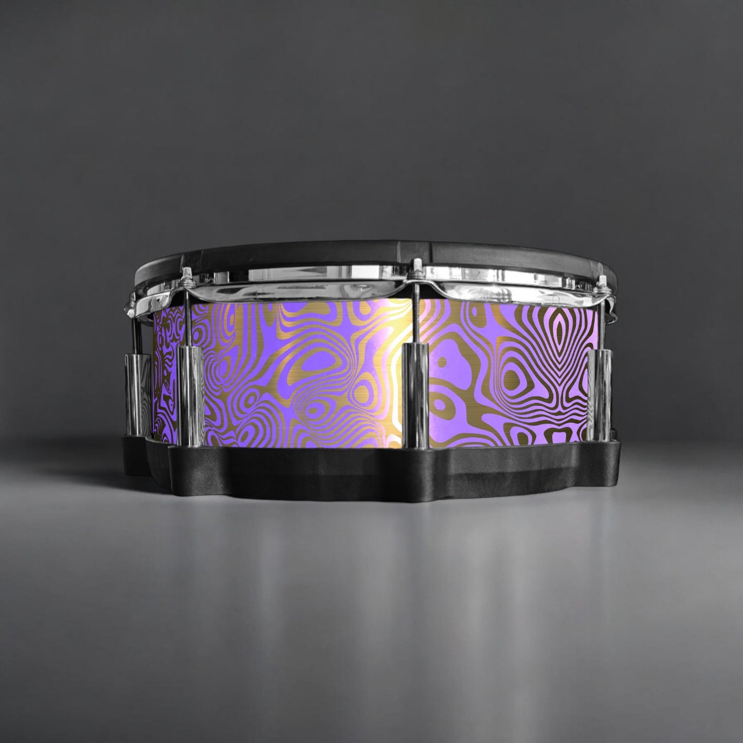 Psychedelic Swirl Drum Wrap