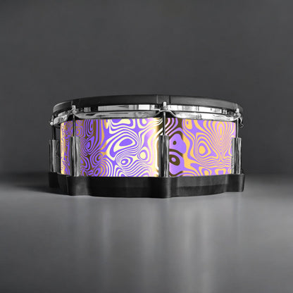 Psychedelic Swirl Drum Wrap