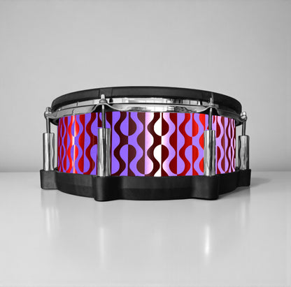 Negative Circles Drum Wrap