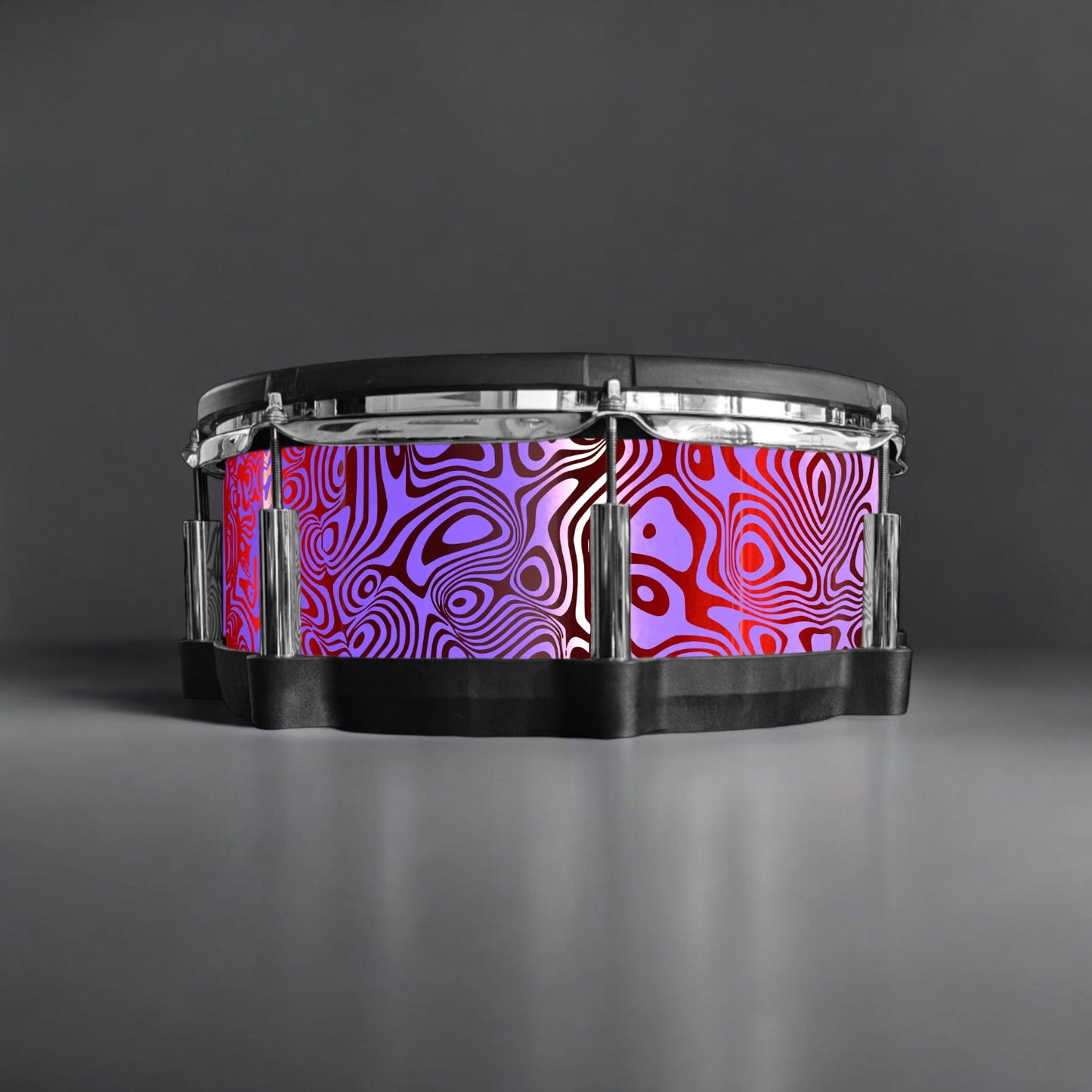 Psychedelic Swirl Drum Wrap