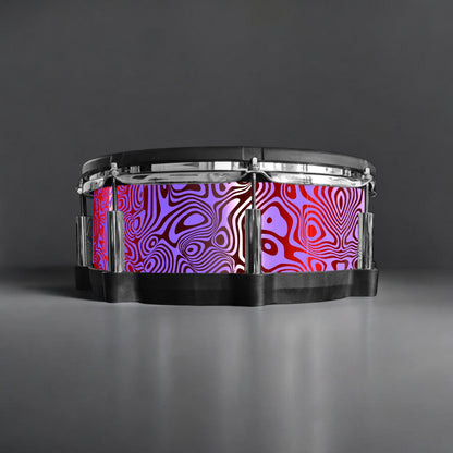 Psychedelic Swirl Drum Wrap