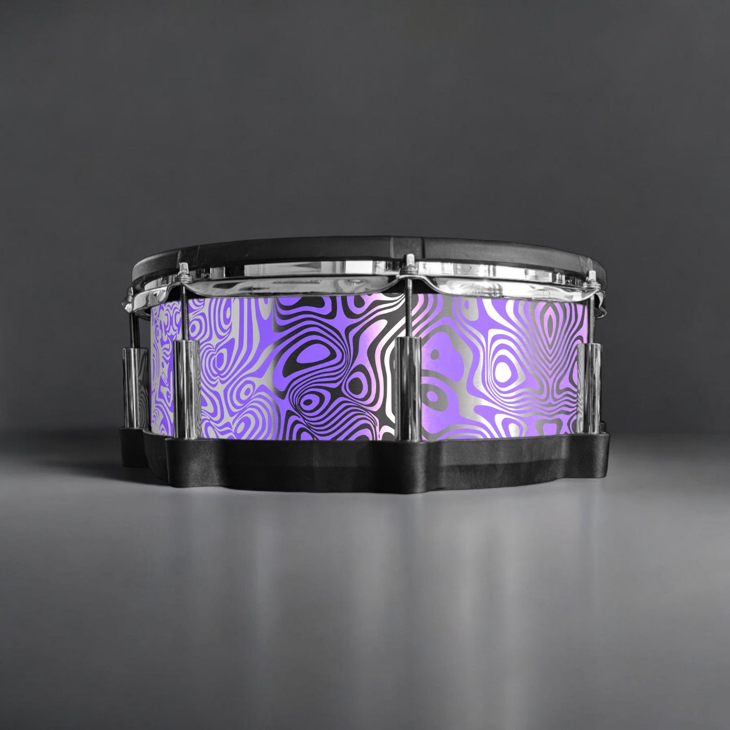 Psychedelic Swirl Drum Wrap