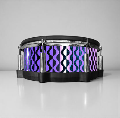Negative Circles Drum Wrap