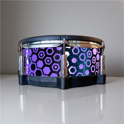Hexagonal Fade Drum Wrap