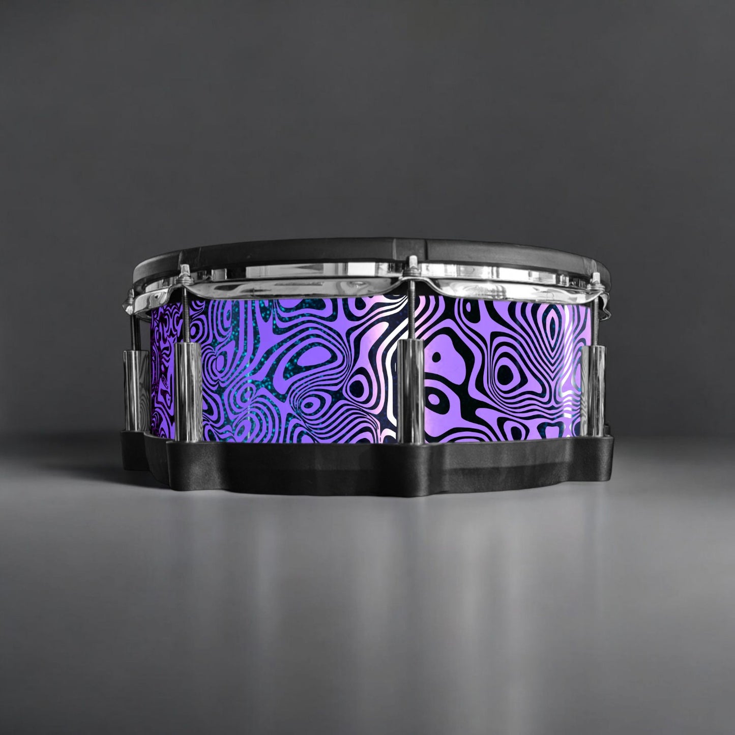 Psychedelic Swirl Drum Wrap