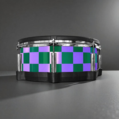 Checkerboard Drum Wrap