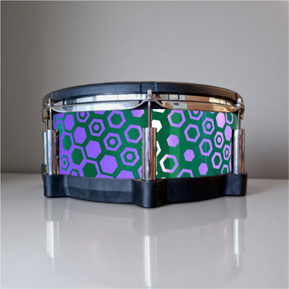 Hexagonal Fade Drum Wrap