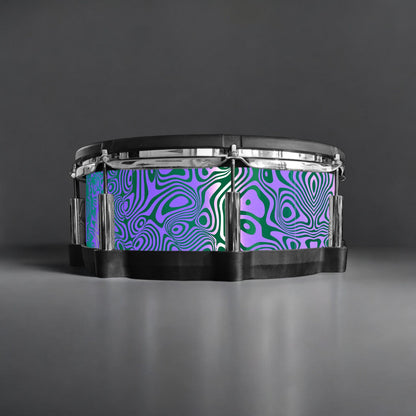Psychedelic Swirl Drum Wrap