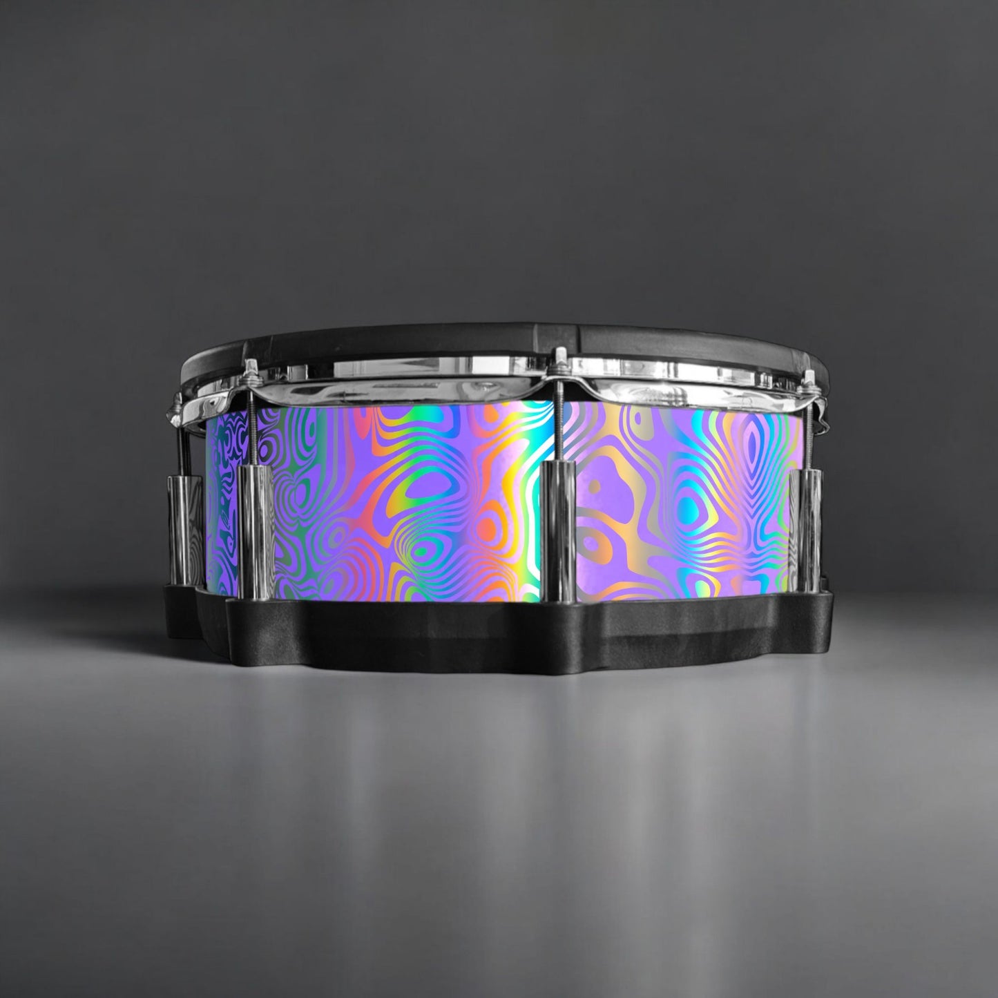 Psychedelic Swirl Drum Wrap