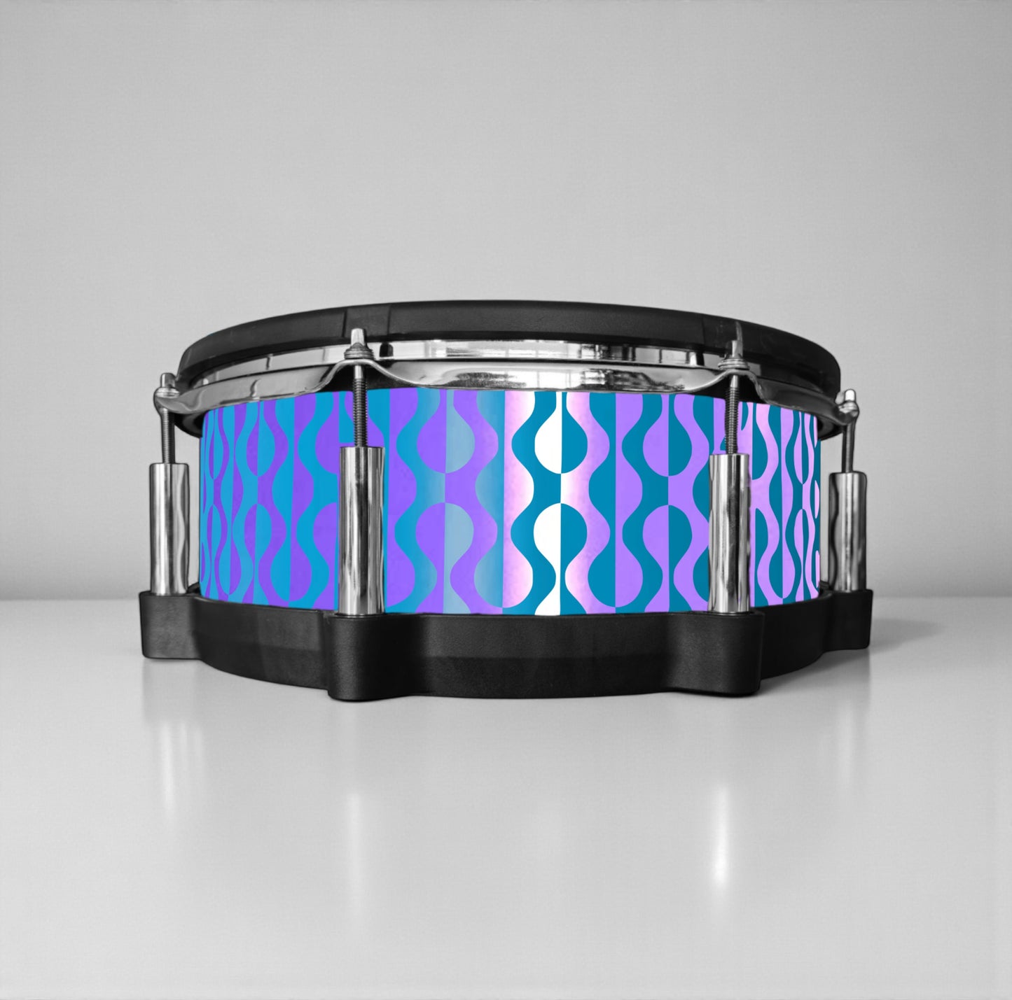 Negative Circles Drum Wrap