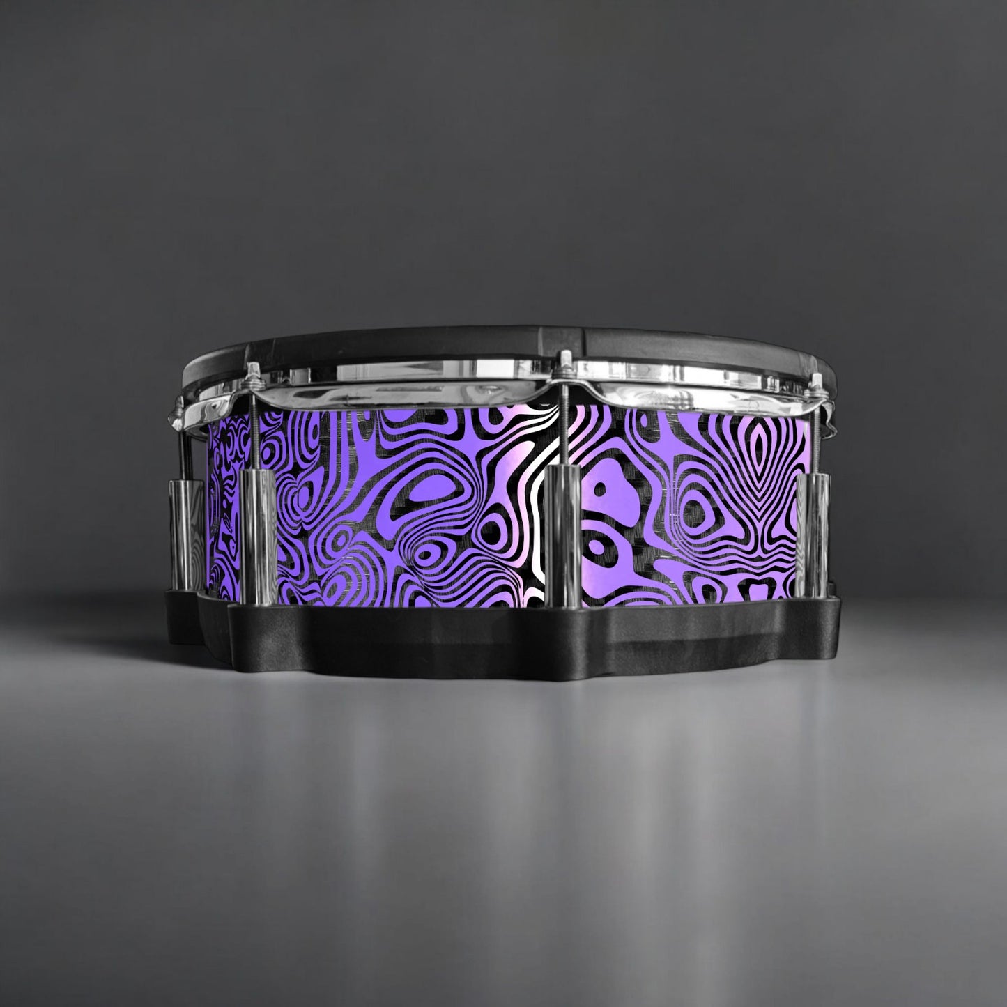 Psychedelic Swirl Drum Wrap