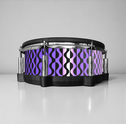 Negative Circles Drum Wrap