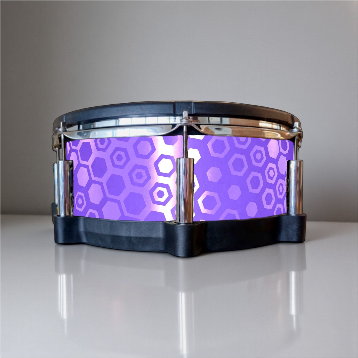 Hexagonal Fade Drum Wrap