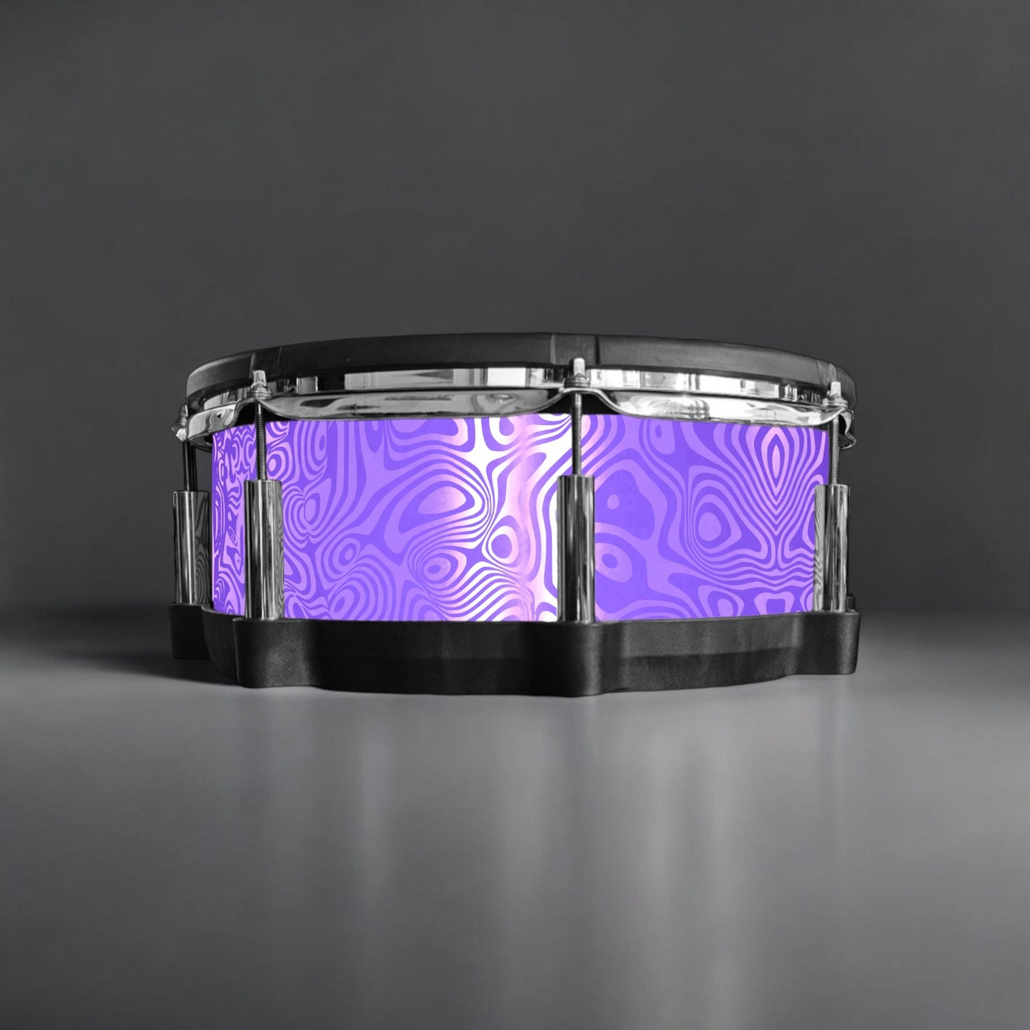 Psychedelic Swirl Drum Wrap