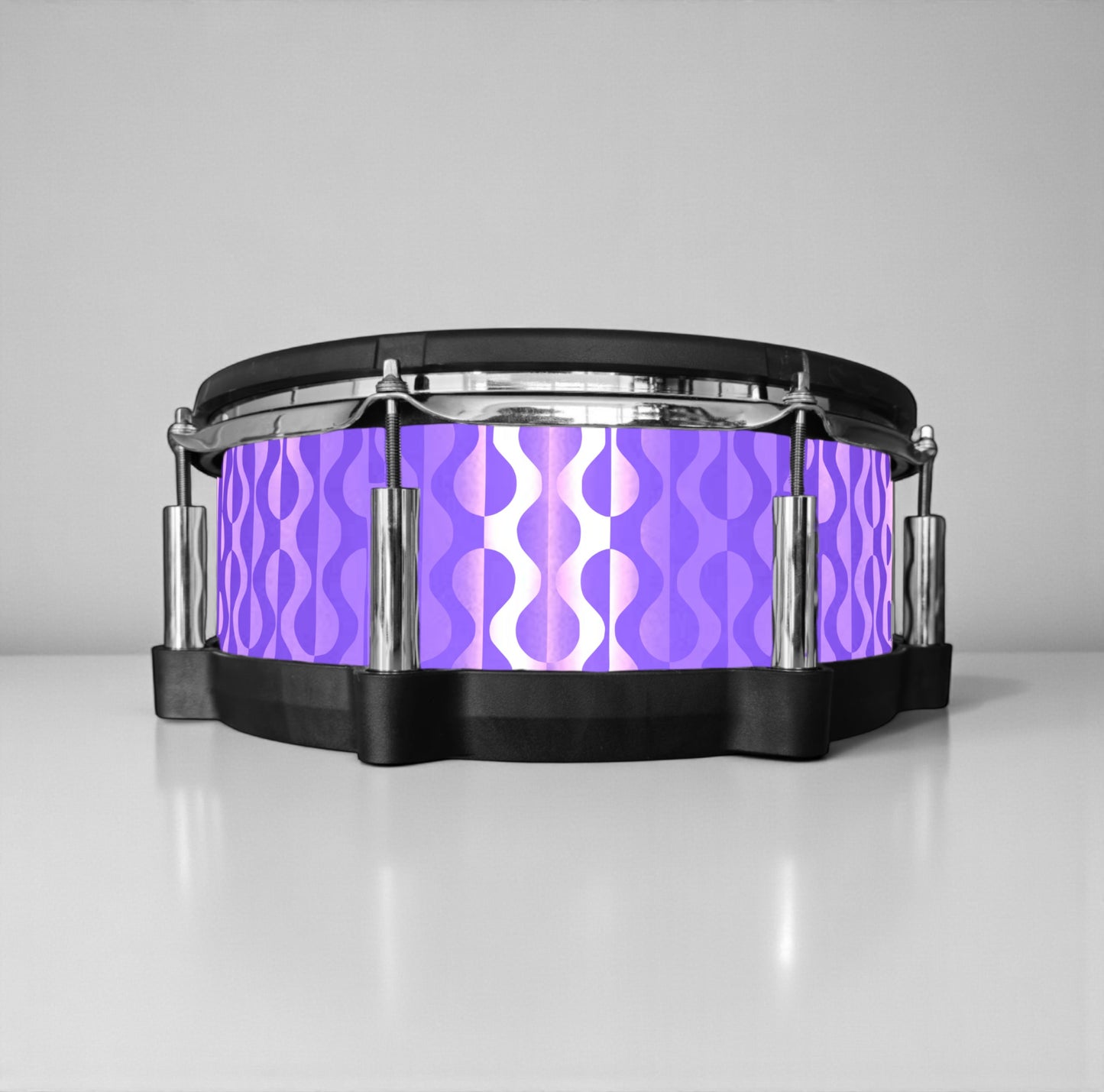 Negative Circles Drum Wrap