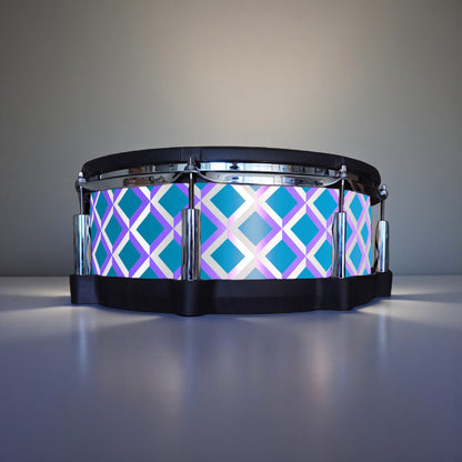 3D Tile Drum Wrap (White Base)