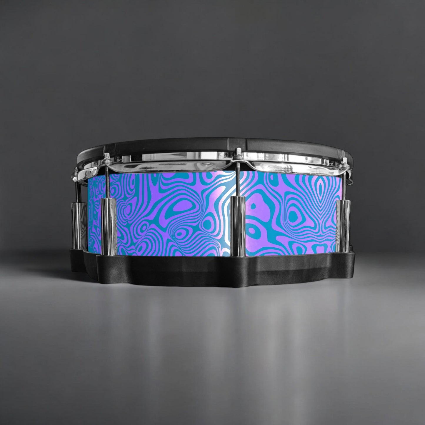 Psychedelic Swirl Drum Wrap