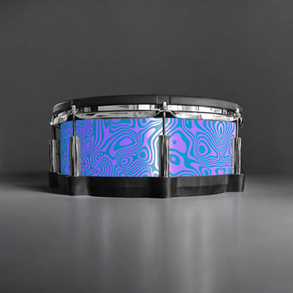 Psychedelic Swirl Drum Wrap
