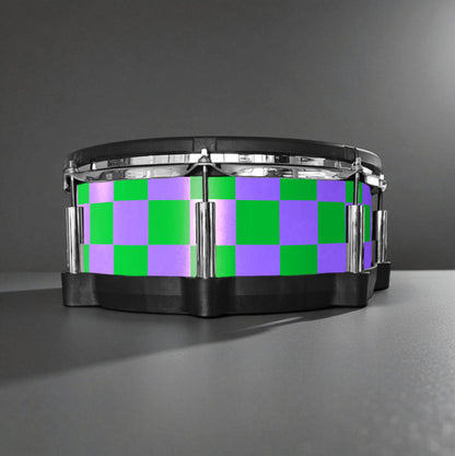 Checkerboard Drum Wrap