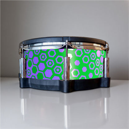 Hexagonal Fade Drum Wrap