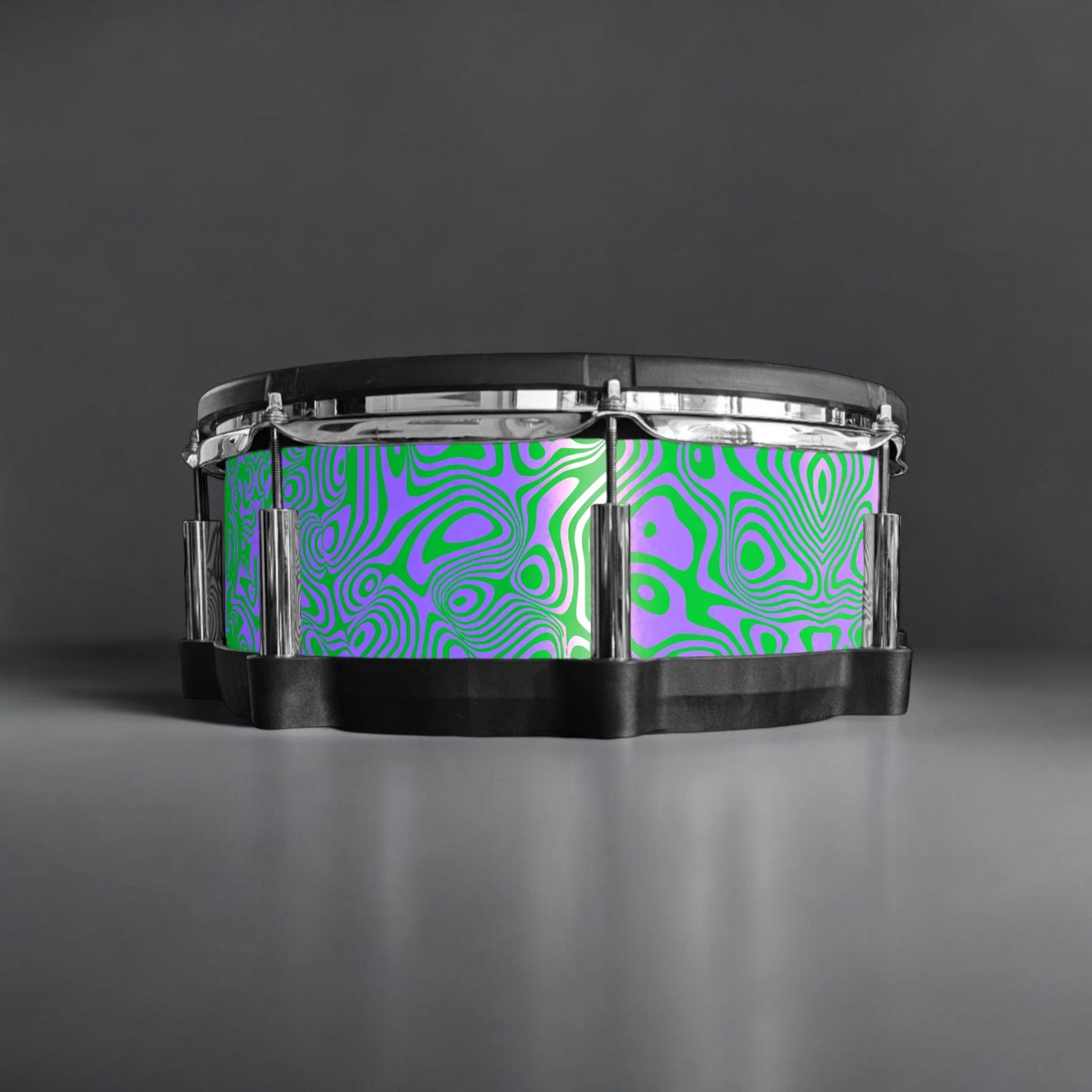 Psychedelic Swirl Drum Wrap